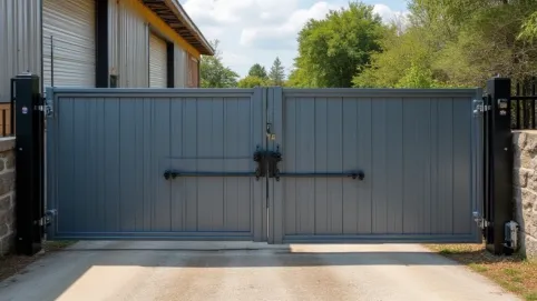 Brama przesuwna z napędem cena z montażem