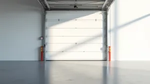 Brama uchylna ocieplana