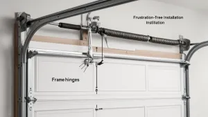 brama uchylna schemat