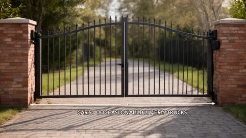 brama wjazdowa wymiary