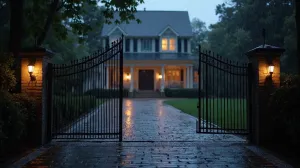 brama wjazdowa z napędem