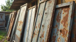 bramy garażowe z demontażu