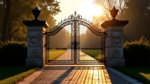 Cena bramy wjazdowej dwuskrzydłowej