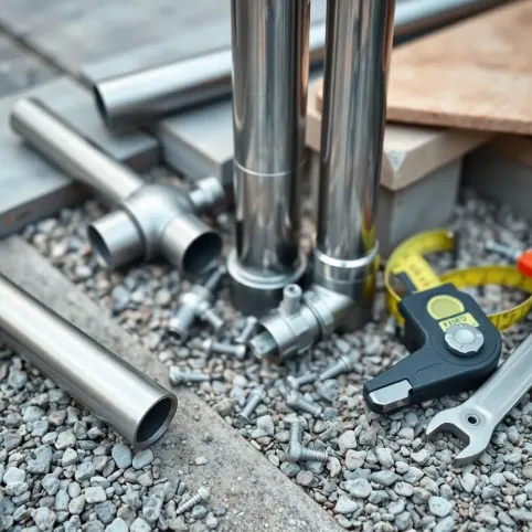 Cena montażu balustrady nierdzewnej