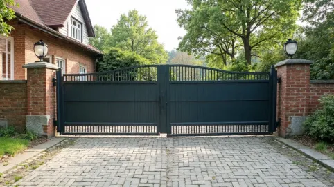 cena montażu napędu do bramy dwuskrzydłowej