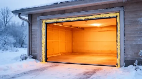 ciepły montaż bram garażowych