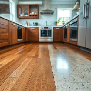 Co do kuchni zamiast płytek na podłogę