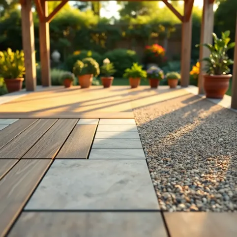 Co na podłogę w altanie na działce