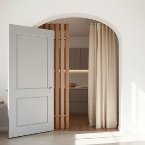 Co zamiast drzwi do kuchni