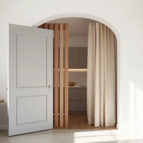 Co zamiast drzwi do kuchni