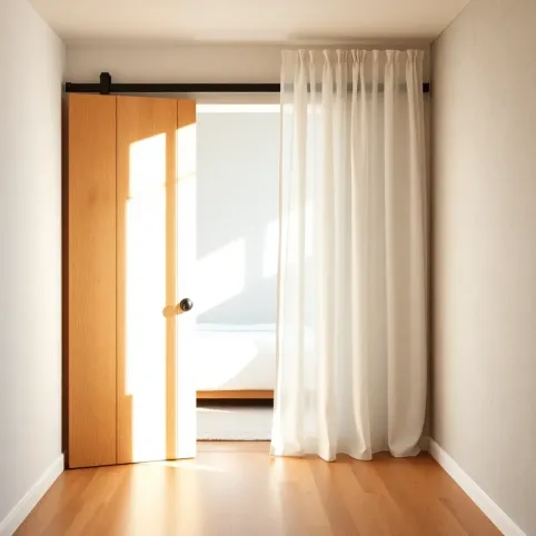 Co zamiast drzwi do sypialni