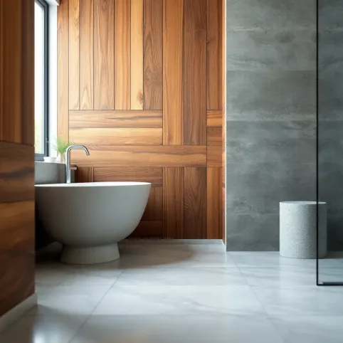 Co zamiast płytek do łazienki na podłogę