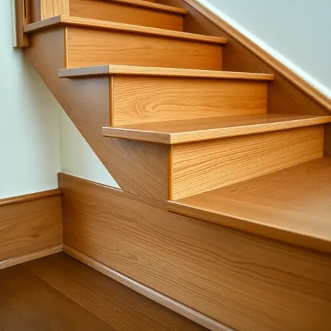 Cokoły schodowe drewniane