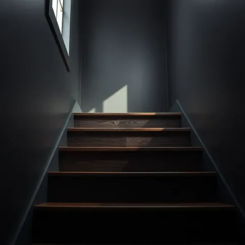 Czarna farba do schodów drewnianych