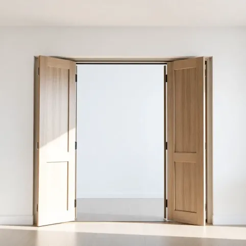 Czy do drzwi harmonijkowych potrzebna jest ościeżnica