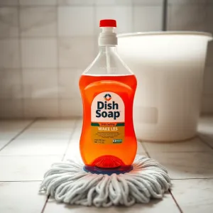 Czy można myć podłogę płynem do naczyń