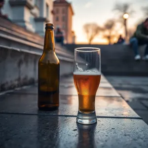 Czy można pić na schodkach warszawa