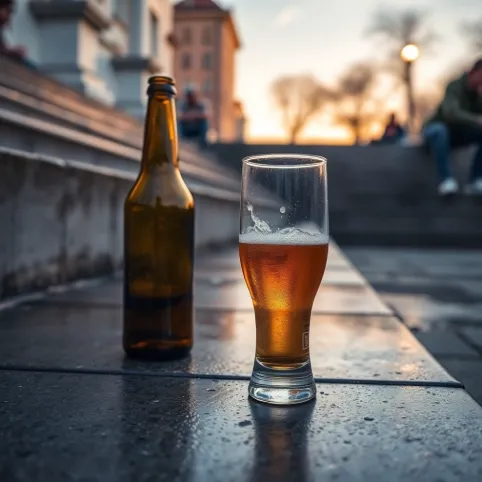 Czy można pić na schodkach warszawa