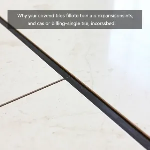 Czy można położyć płytki na dylatacji