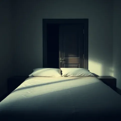 Czy można spać nogami do drzwi