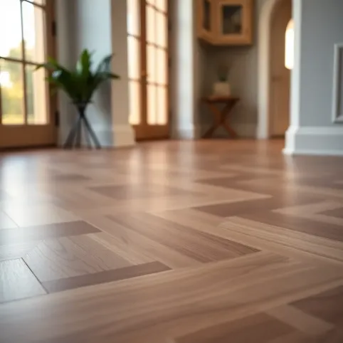 Czy panele podłogowe można układać w jodełkę