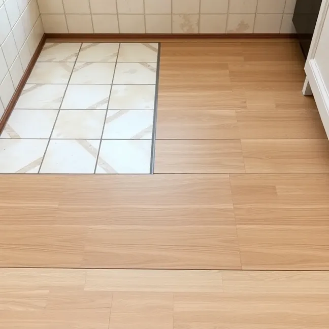 Czy panele winylowe samoprzylepne można kłaść na płytki