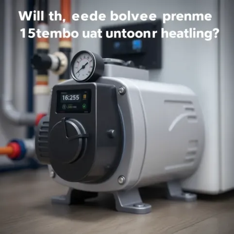 Czy pompa z kotła wystarczy na 150m2 ogrzewania podłogowego