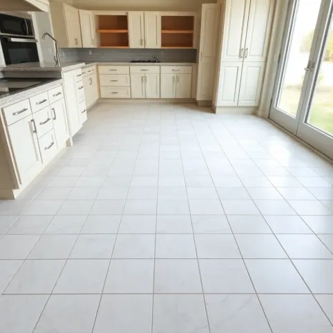 Czy układać płytki pod szafkami w kuchni