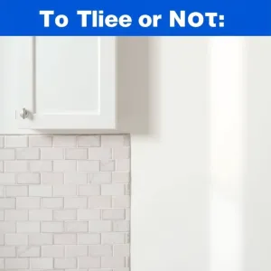 Czy układać płytki za szafkami w łazience