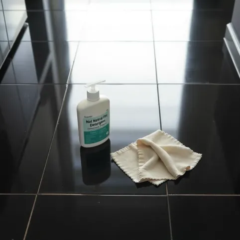 Czym myć czarne płytki podłogowe