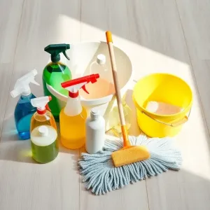 czym myć podłogę