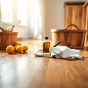Czym myć podłogę drewnianą domowe sposoby