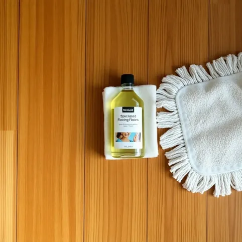 Czym myć podłogę woskowaną