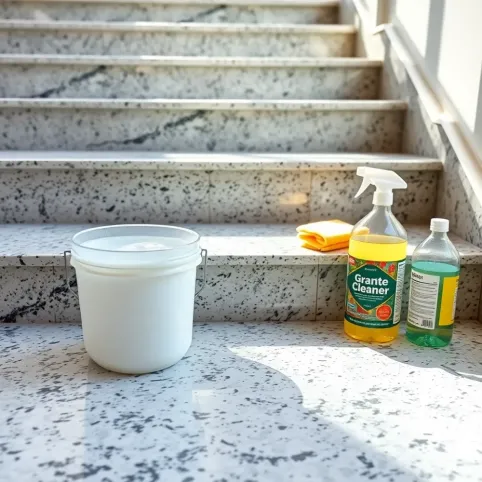 Czym myć schody granitowe