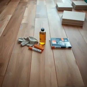 Czym naprawić panele podłogowe