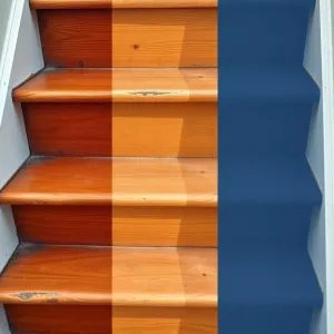 Czym pokryć stare schody