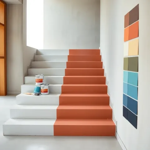 Czym pomalować betonowe schody wewnętrzne