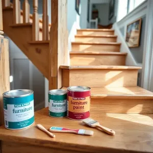 Czym pomalować lakierowane schody