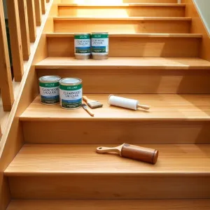 Czym pomalować schody sosnowe