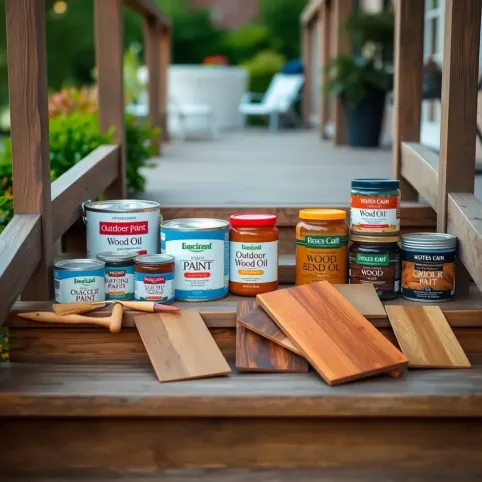 Czym pomalować schody zewnętrzne drewniane