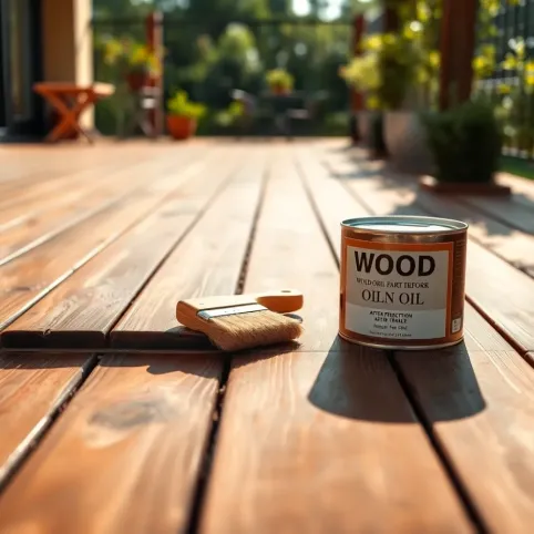 Czym zabezpieczyć drewnianą podłogę na tarasie