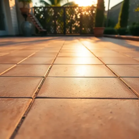 Czym zabezpieczyć płytki na tarasie