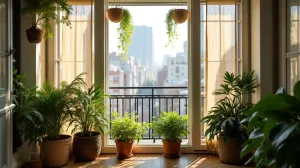 czym zasłonić balustradę na balkonie