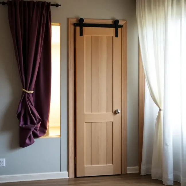 Czym zasłonić otwór drzwiowy