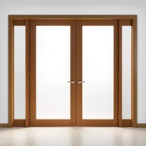 Czym zasłonić szyby w drzwiach pokojowych