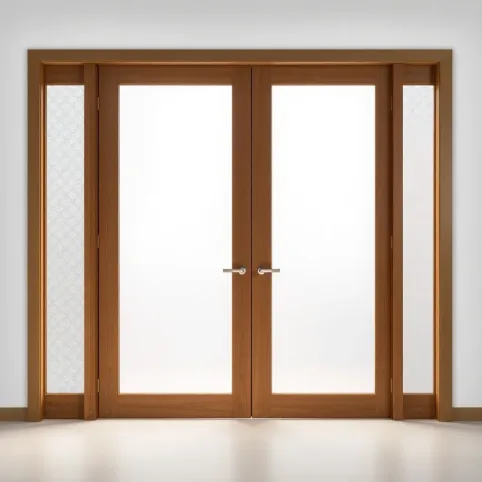 Czym zasłonić szyby w drzwiach pokojowych