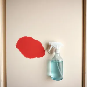 Czym zmyć farbę lateksową z drzwi