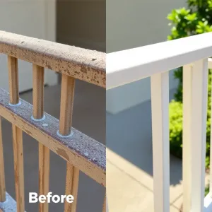 Czyszczenie balustrad cena