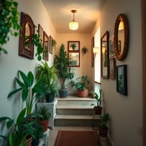 Dekoracja klatki schodowej w bloku