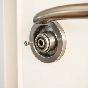 Demontaż klamki w drzwiach